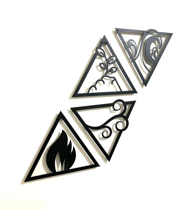 Four Elements  Wall Decor