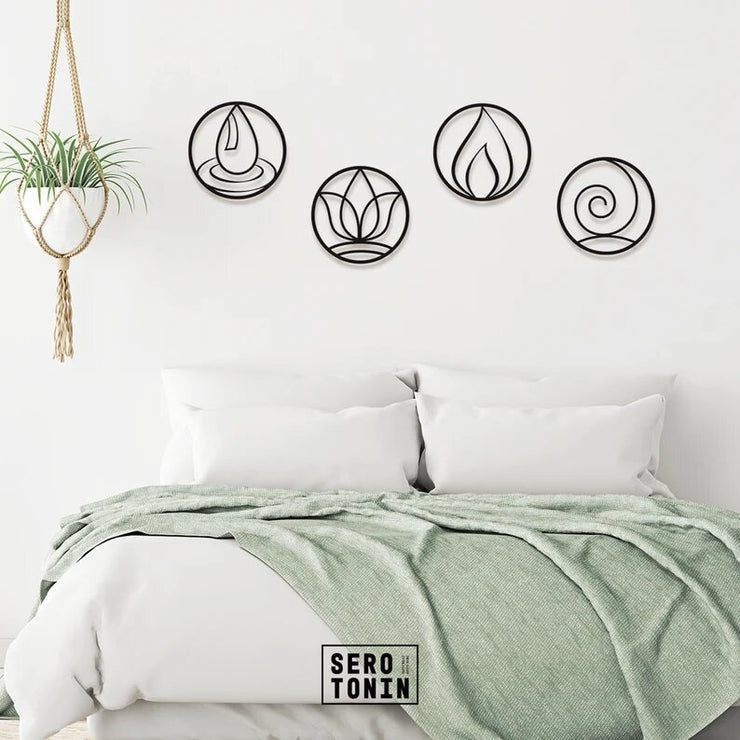 Four Elements Wall Decor