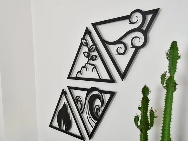 Four Elements  Wall Decor